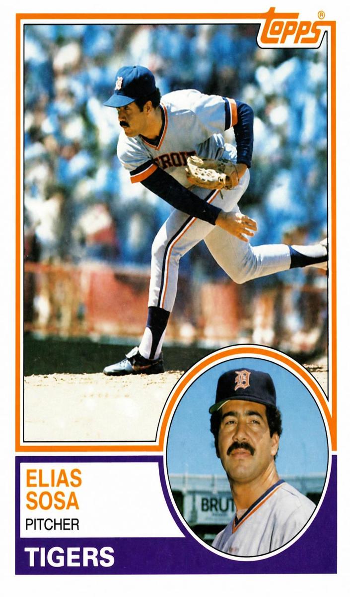 1983 Topps Elias Sosa #753 card