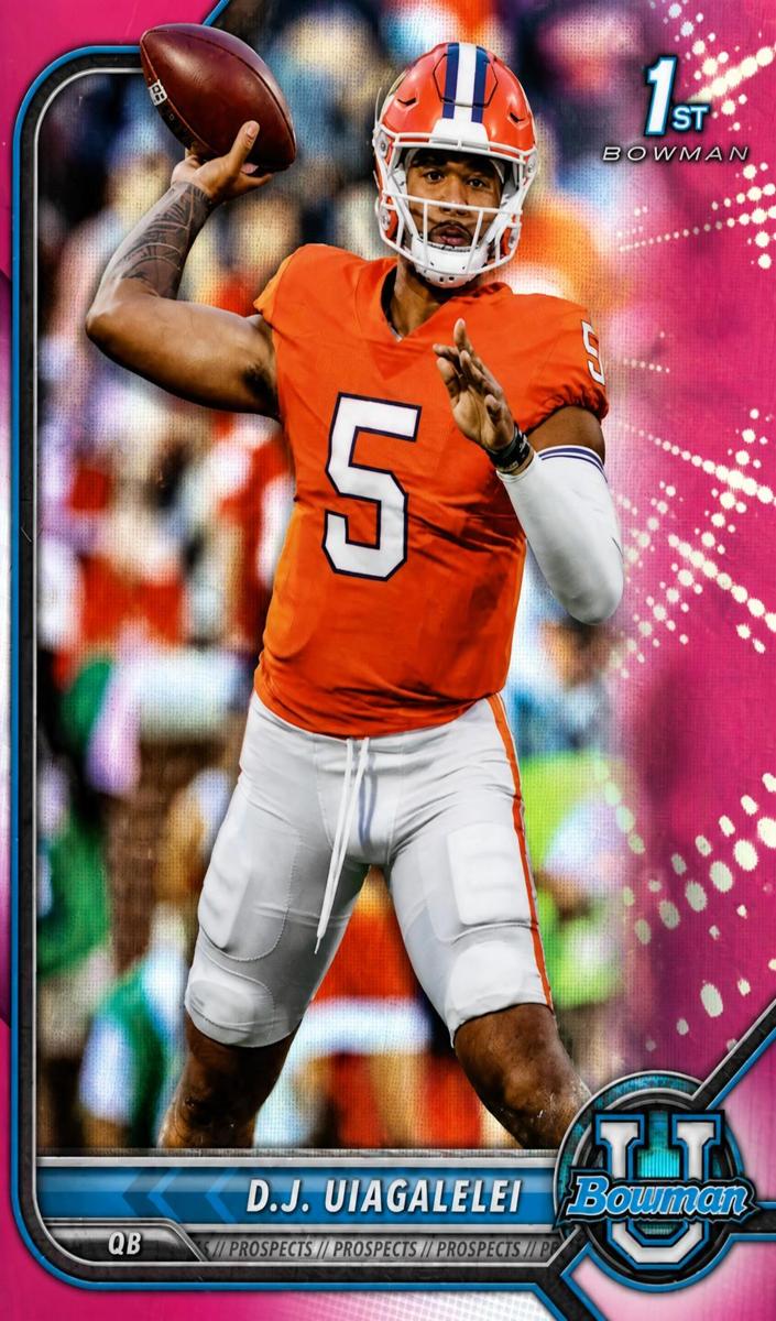 2021 D.J. Uiagalelei [Pink Refractor] #2