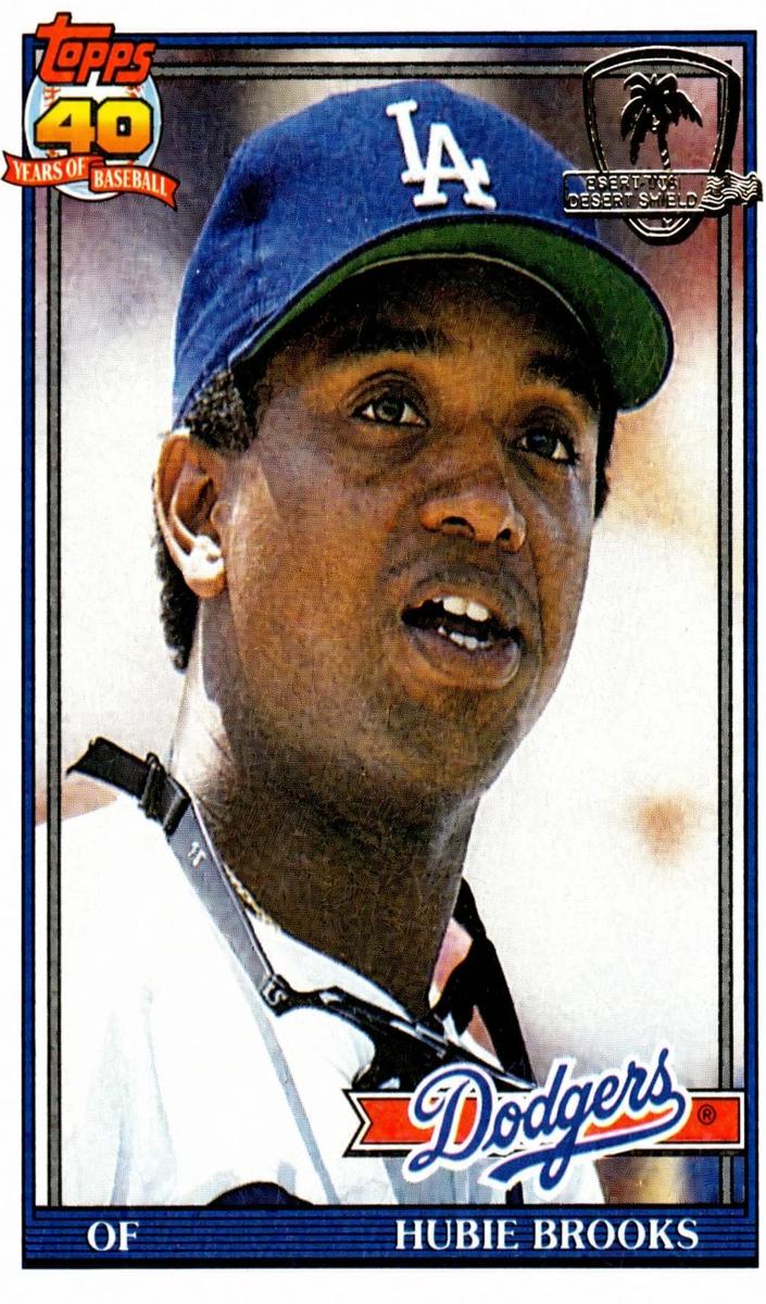 1991 Hubie Brooks #115