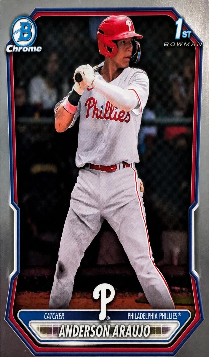 Anderson Araujo 2026 Bowman Baseball card