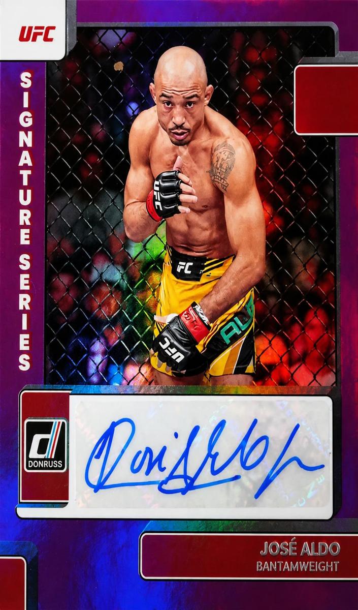 2023 Jose Aldo [Purple Flood] #SG-JAL