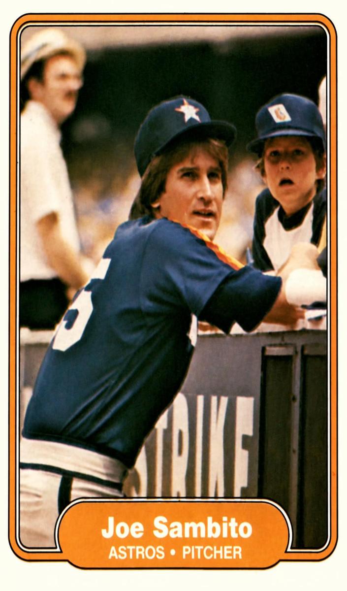 1982 Fleer Joe Sambito #230 card