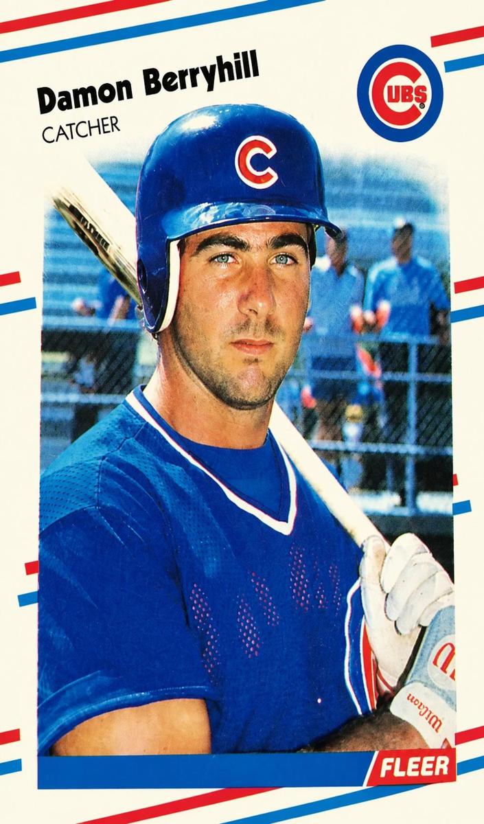 Damon Berryhill 1988 Fleer Update Baseball