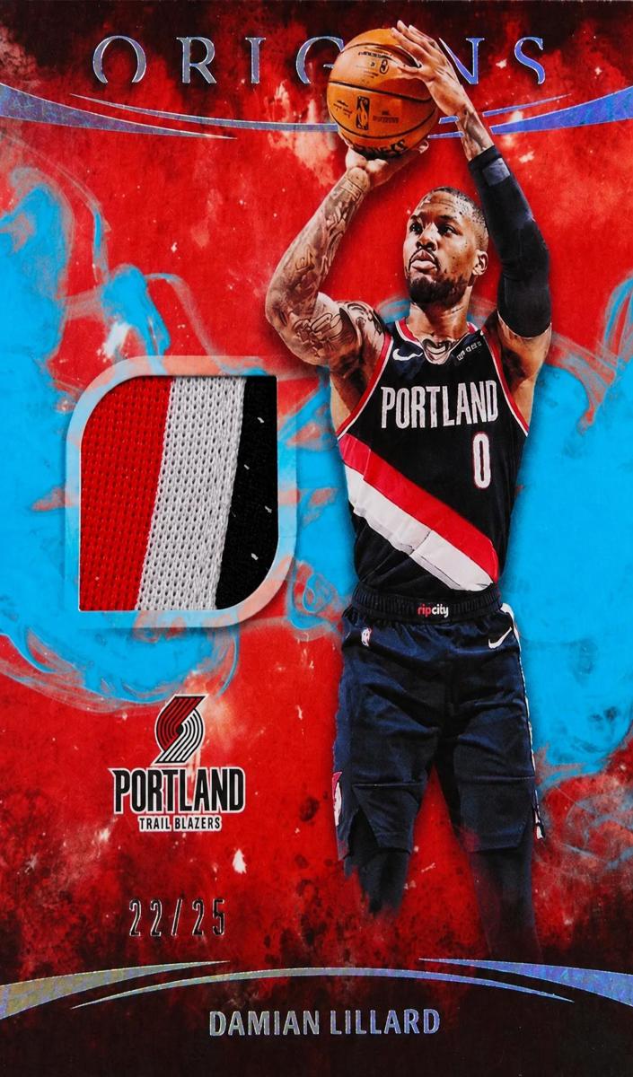 2021 Panini Origins Damian Lillard [Gold] #OM-DLL card