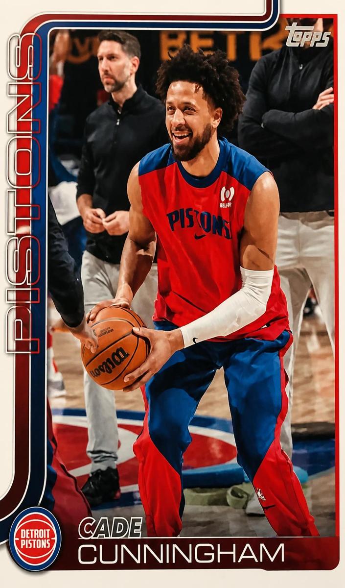 2025 Topps Cade Cunningham #CCV-1 card