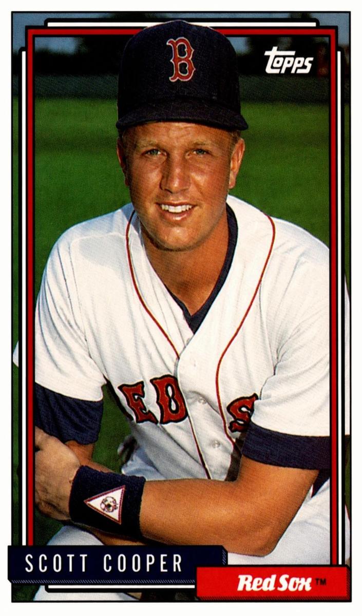 1992 Topps Scott Cooper #488 card