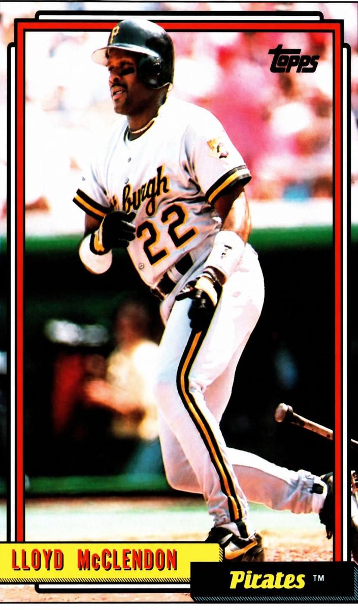 1992 Topps Lloyd McClendon #209 card