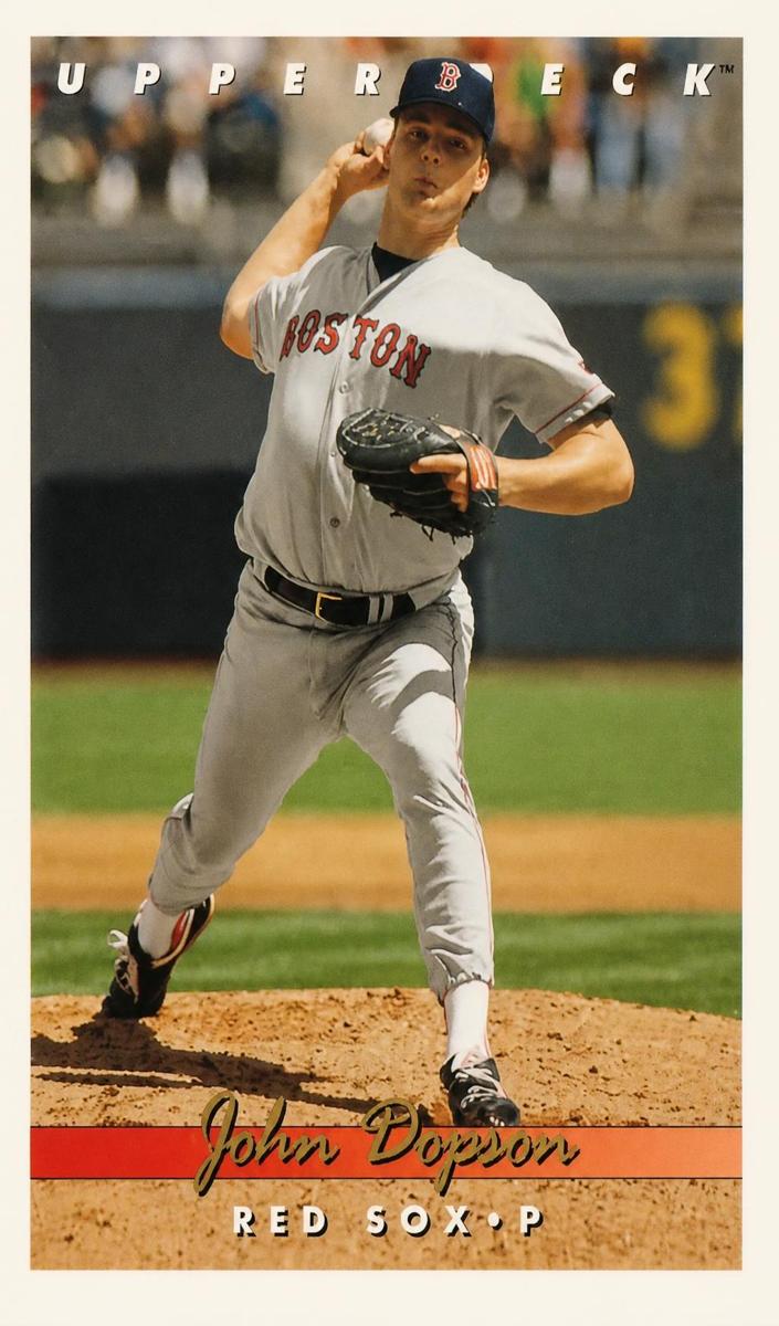 1993 Upper Deck John Dopson #409 card