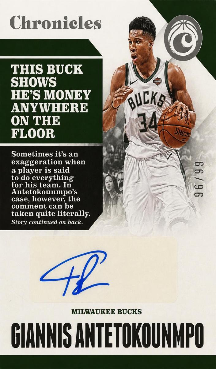 2017 Giannis Antetokounmpo #CA-GAK
