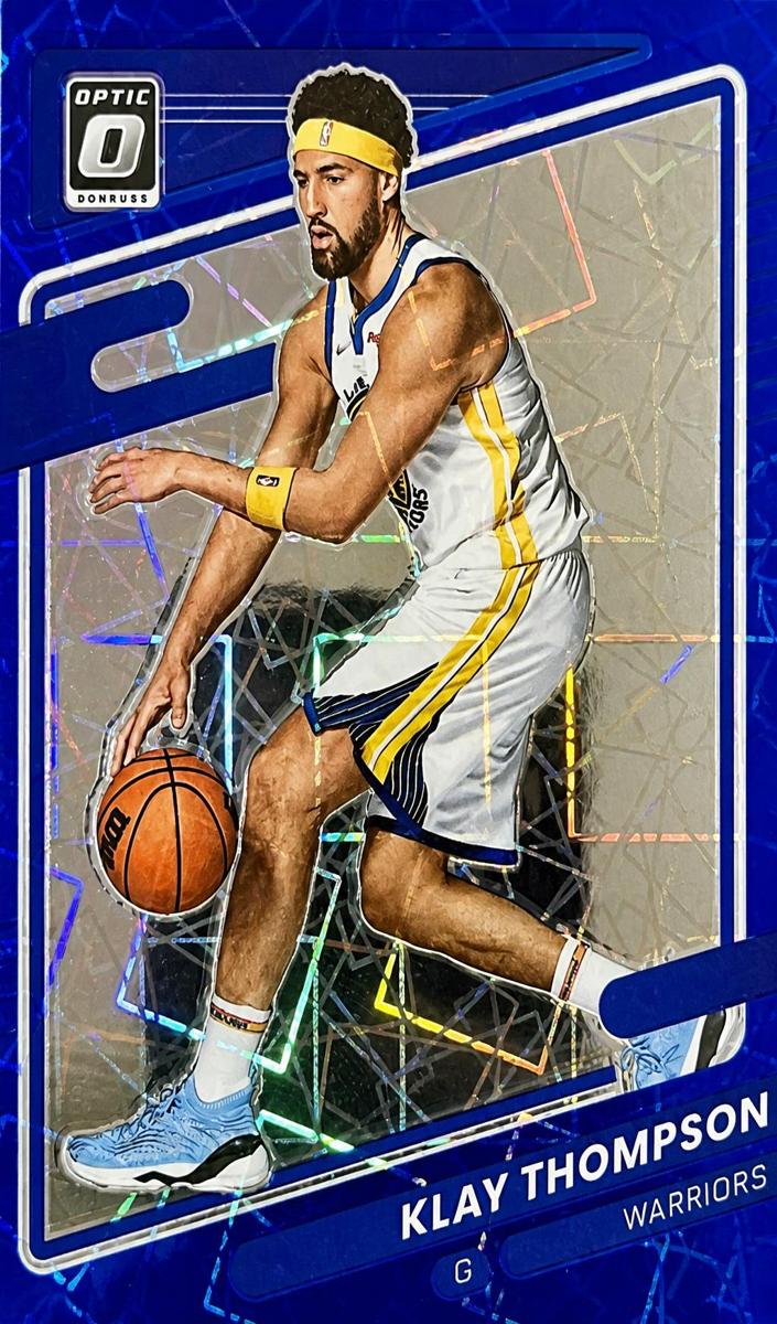 2021 Klay Thompson [Blue Velocity] #124