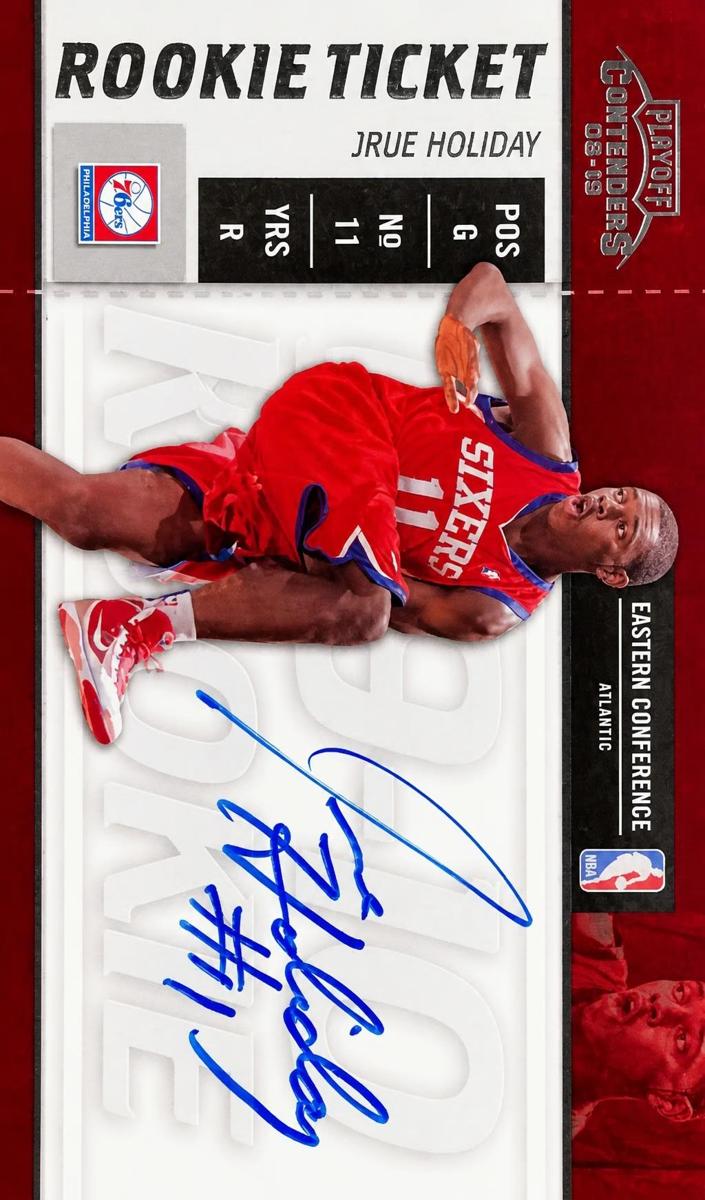 2009 Playoff Contenders Jrue Holiday #115 card