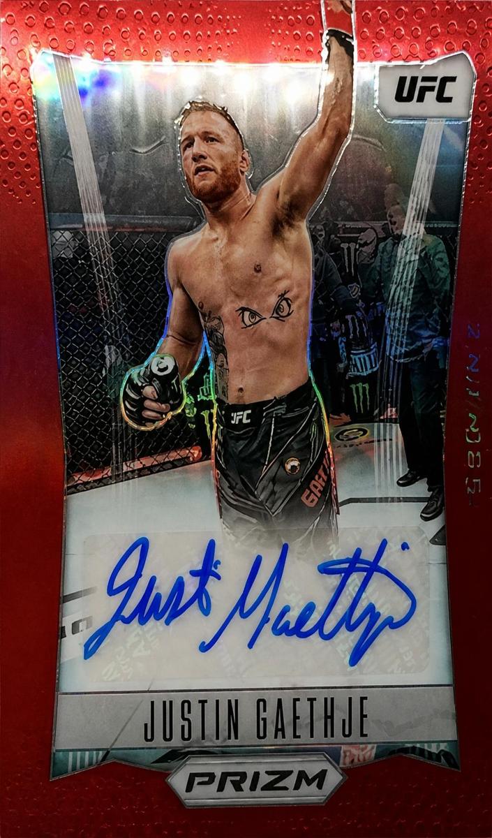 2023 Justin Gaethje [Red] #TH-JGT
