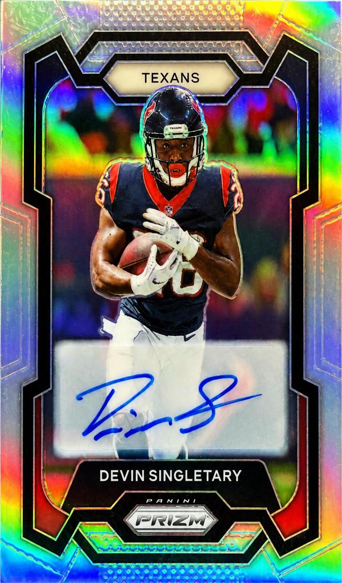 Devin Singletary 2023 Prizm Football card