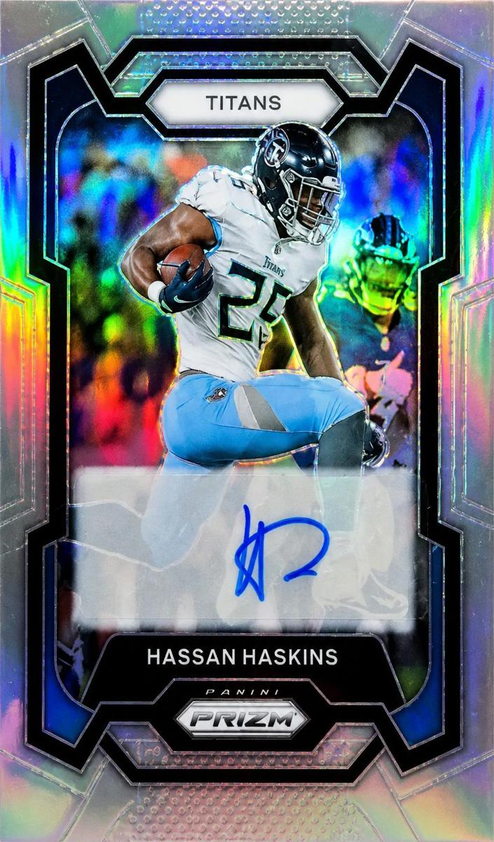 Hassan Haskins 2023 Prizm Football card