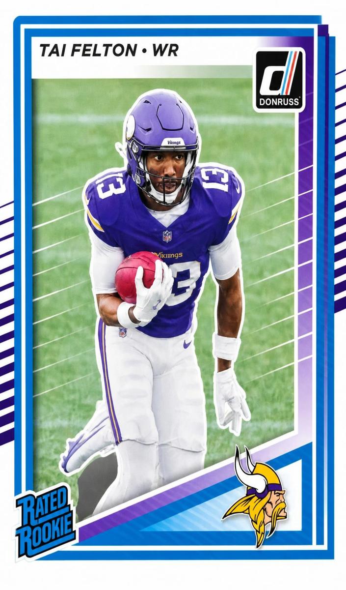 Tai Felton 2025 Donruss Football card
