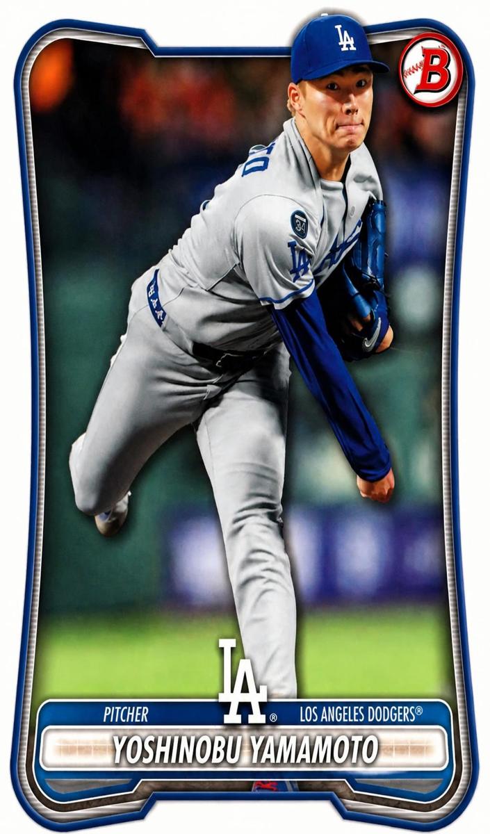 Yoshinobu Yamamoto card