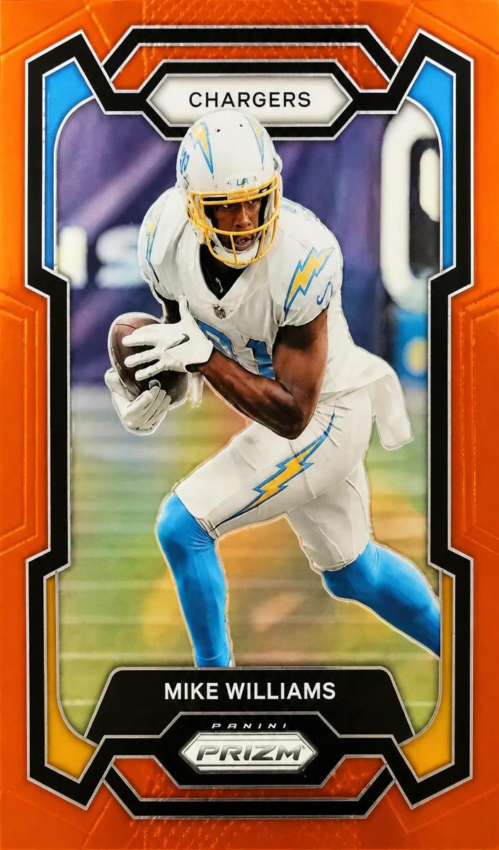 Mike Williams 2023 Prizm Football card
