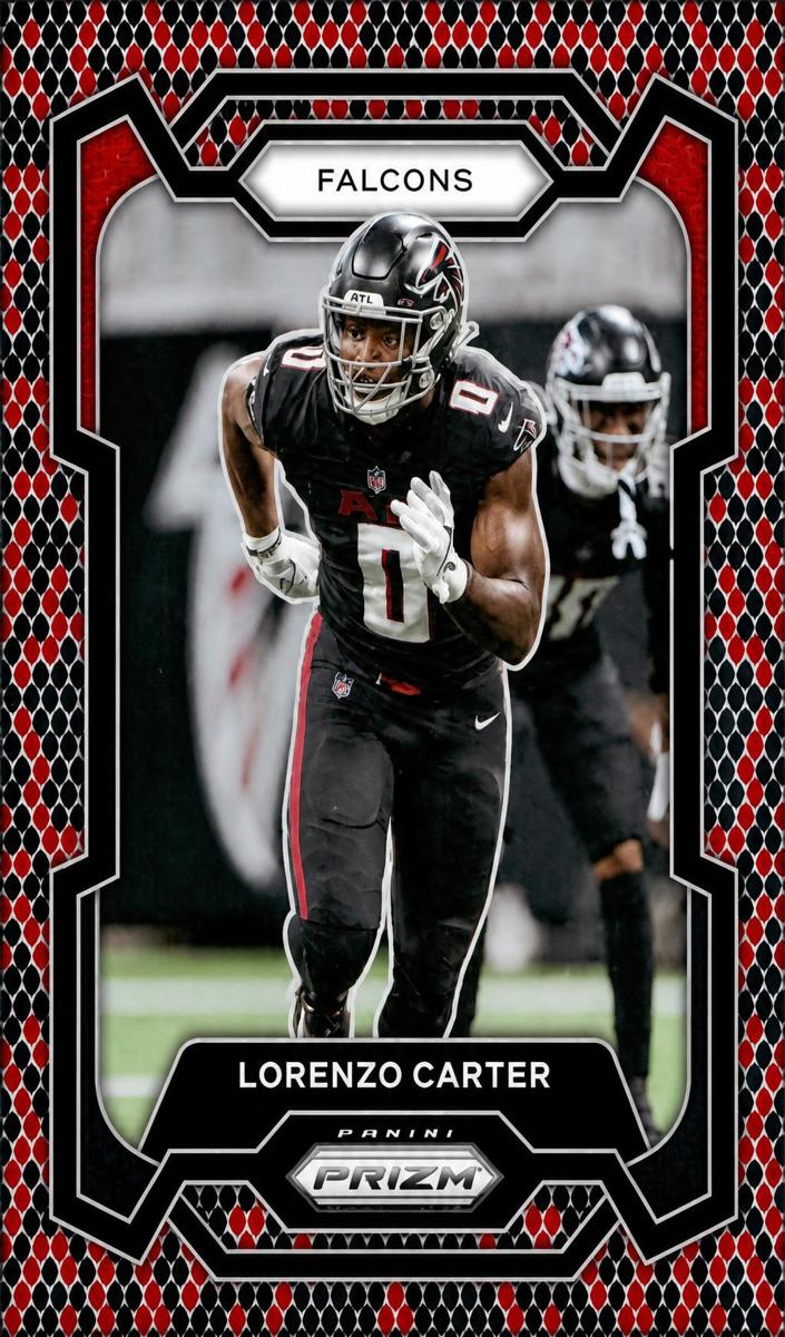 Lorenzo Carter 2023 Prizm Football card