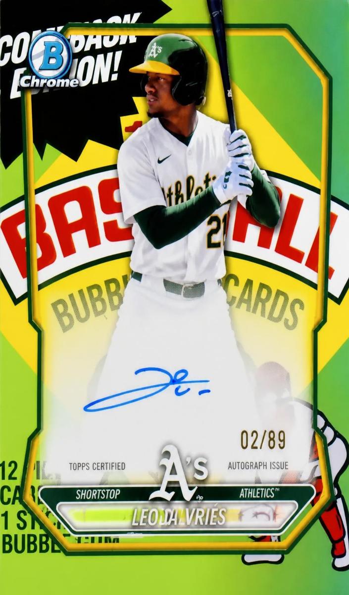 2026 Leo De Vries [Green Refractor] #CPA-LDE