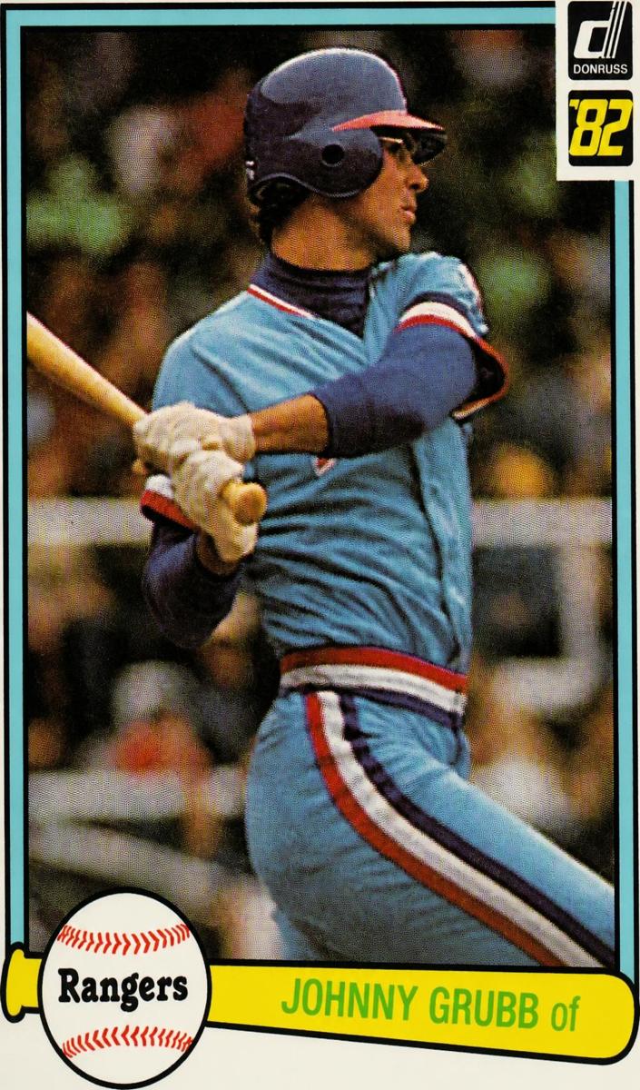 1982 Johnny Grubb #467