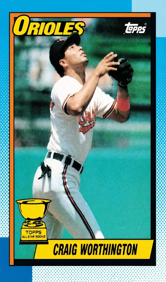 1990 Topps Craig Worthington #521 card
