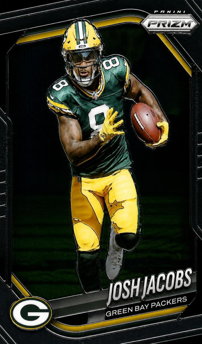 Josh Jacobs 2025 Prizm Football card