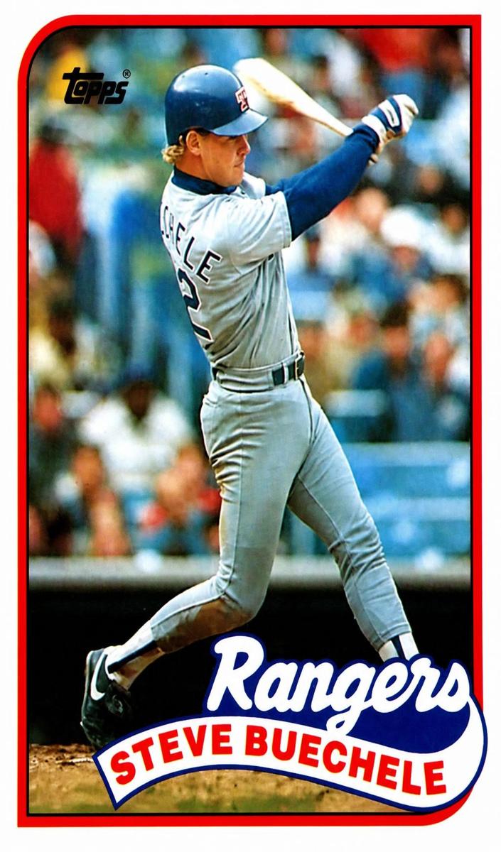 Steve Buechele 1989 Topps Baseball