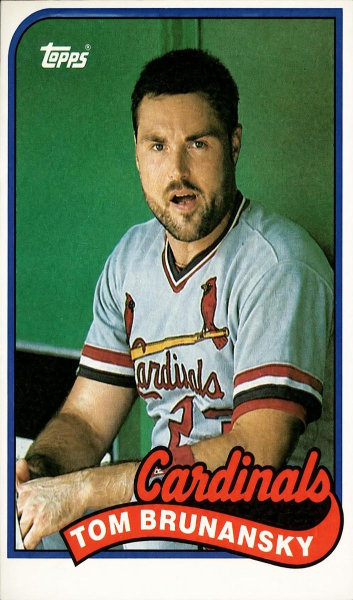 1989 Topps Tom Brunansky #60 card