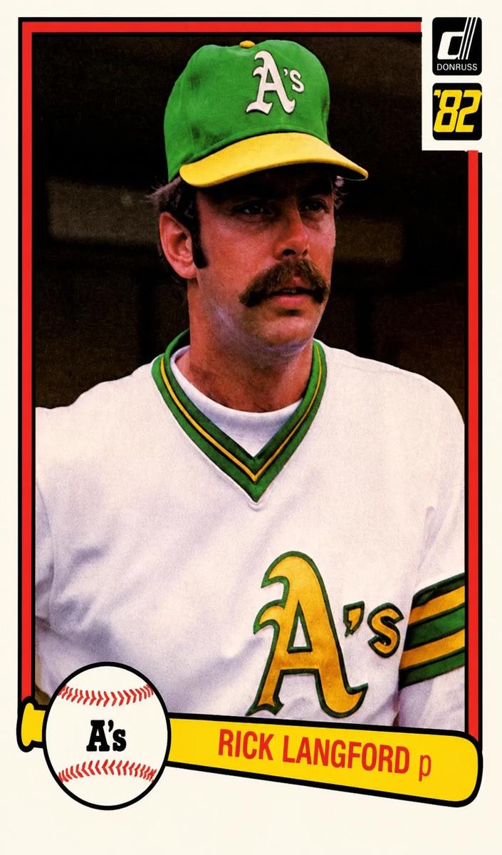 1982 Rick Langford #161