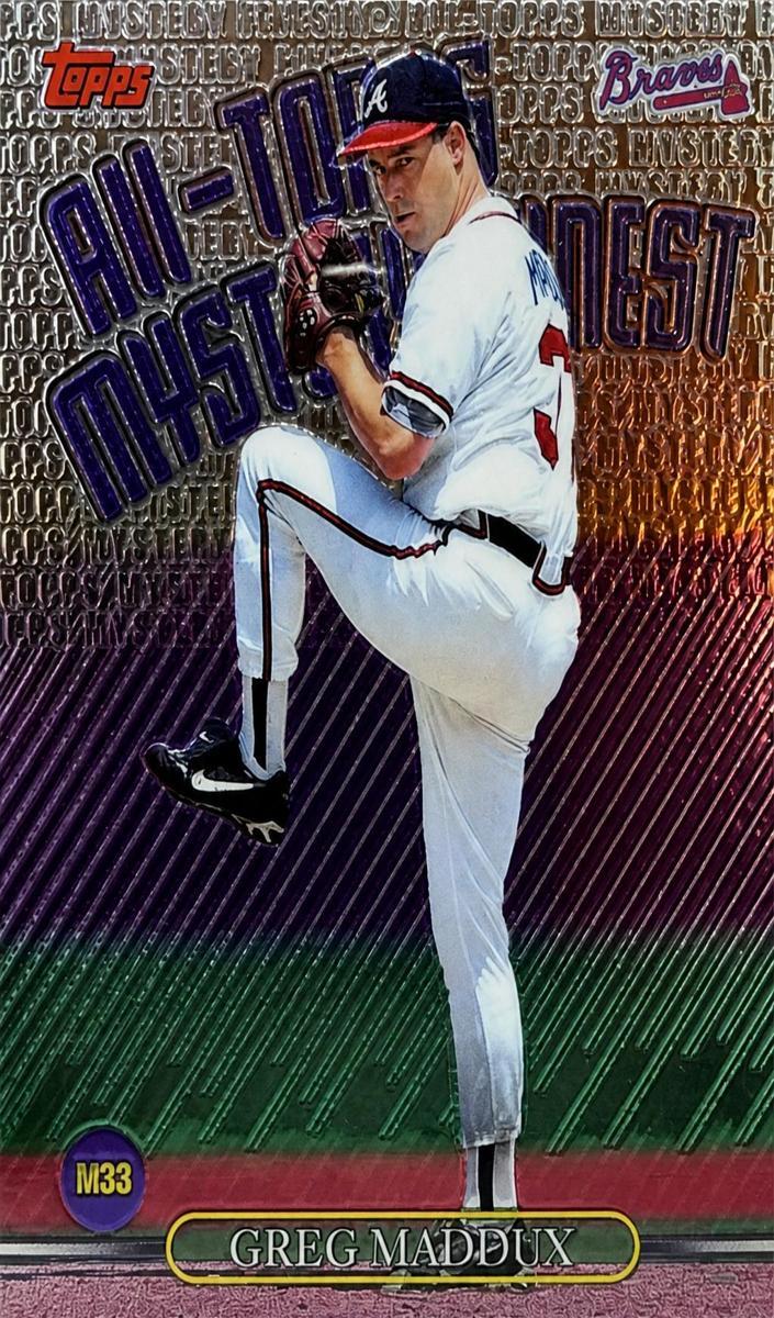 1999 Topps Greg Maddux #M33 card