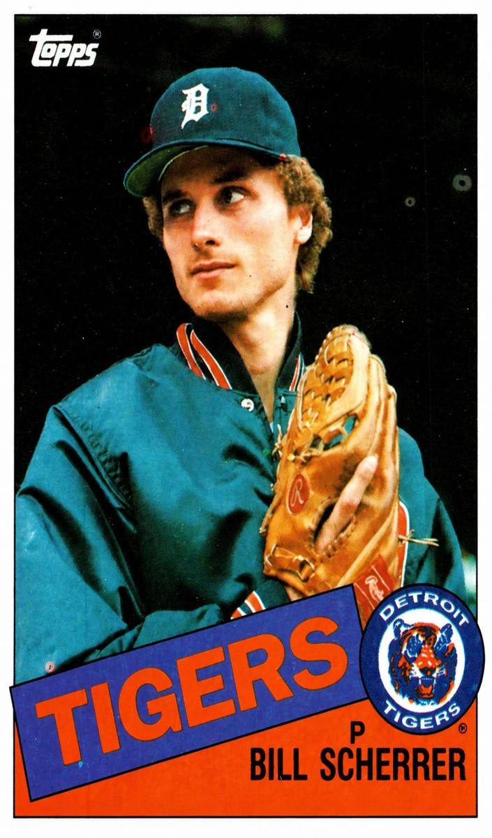 1985 Topps Bill Scherrer #586 card