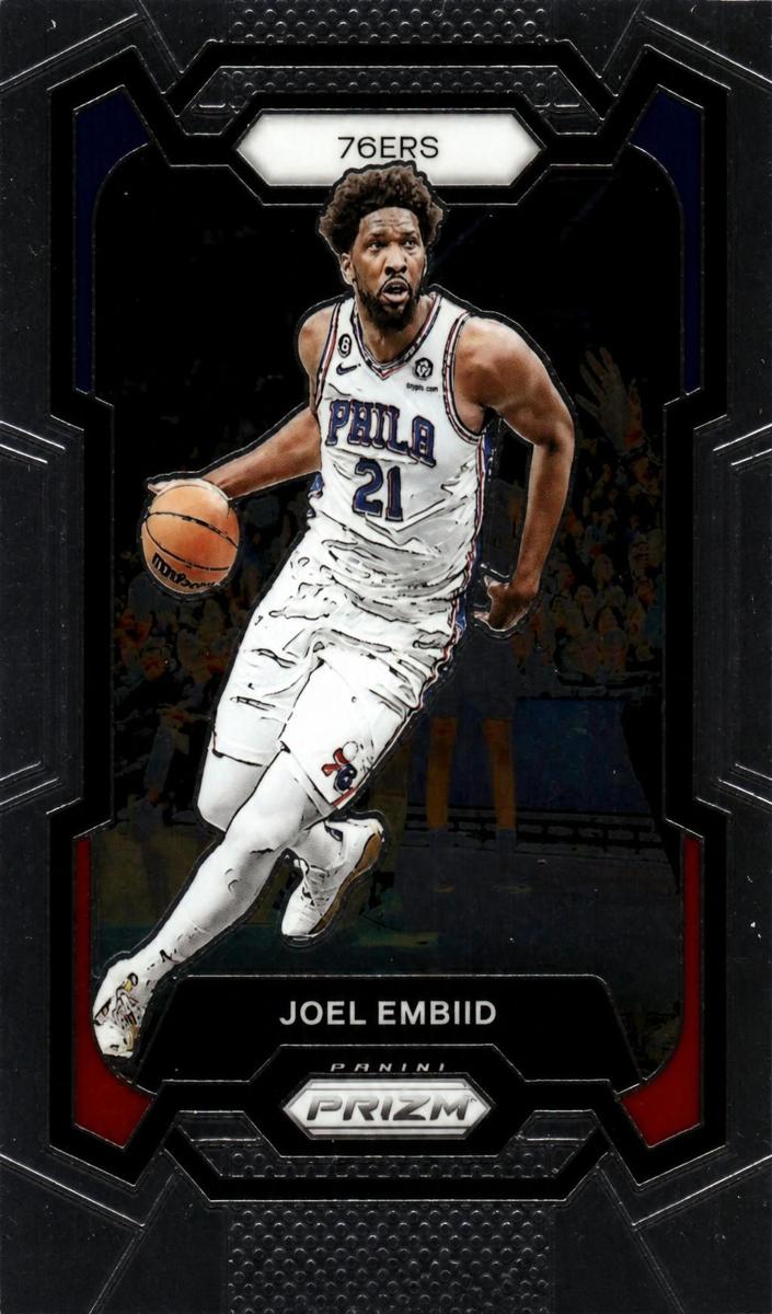 Joel Embiid 2023-24 Prizm Basketball card