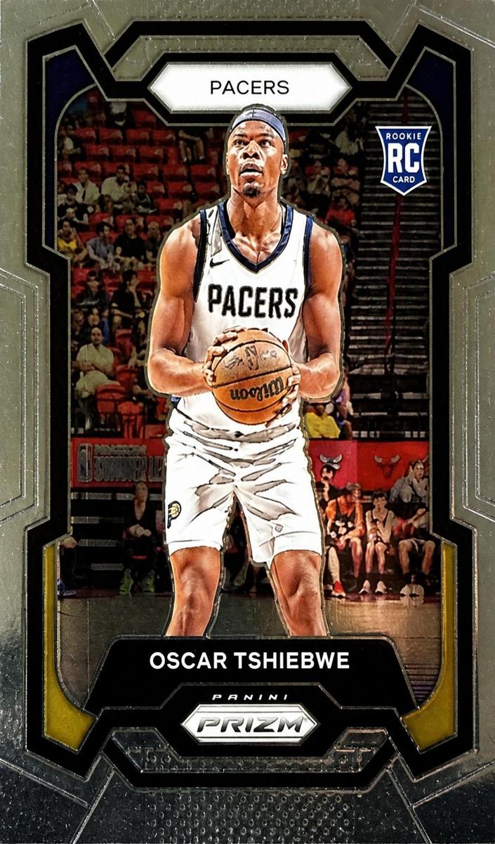 Oscar Tshiebwe 2023-24 Prizm Basketball card
