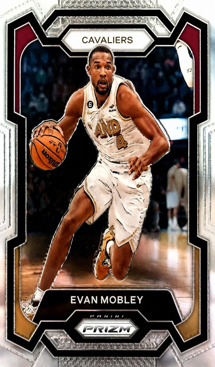 Evan Mobley 2023-24 Prizm Basketball card