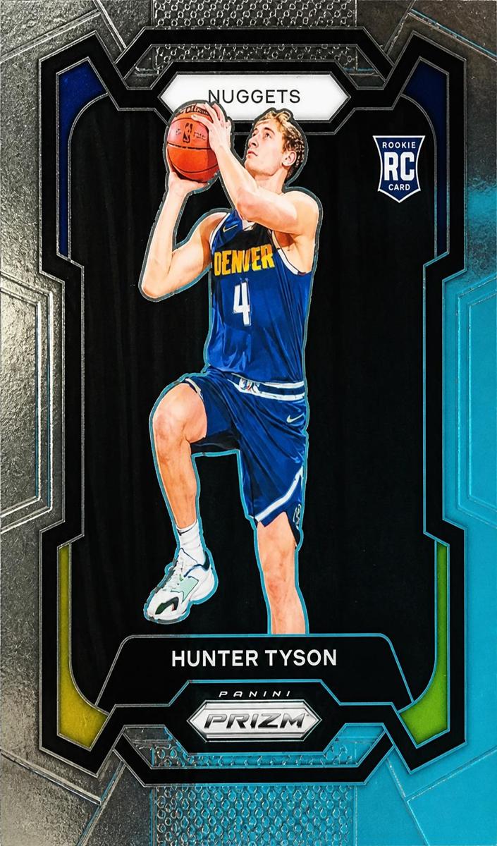 Hunter Tyson 2023-24 Prizm Basketball card