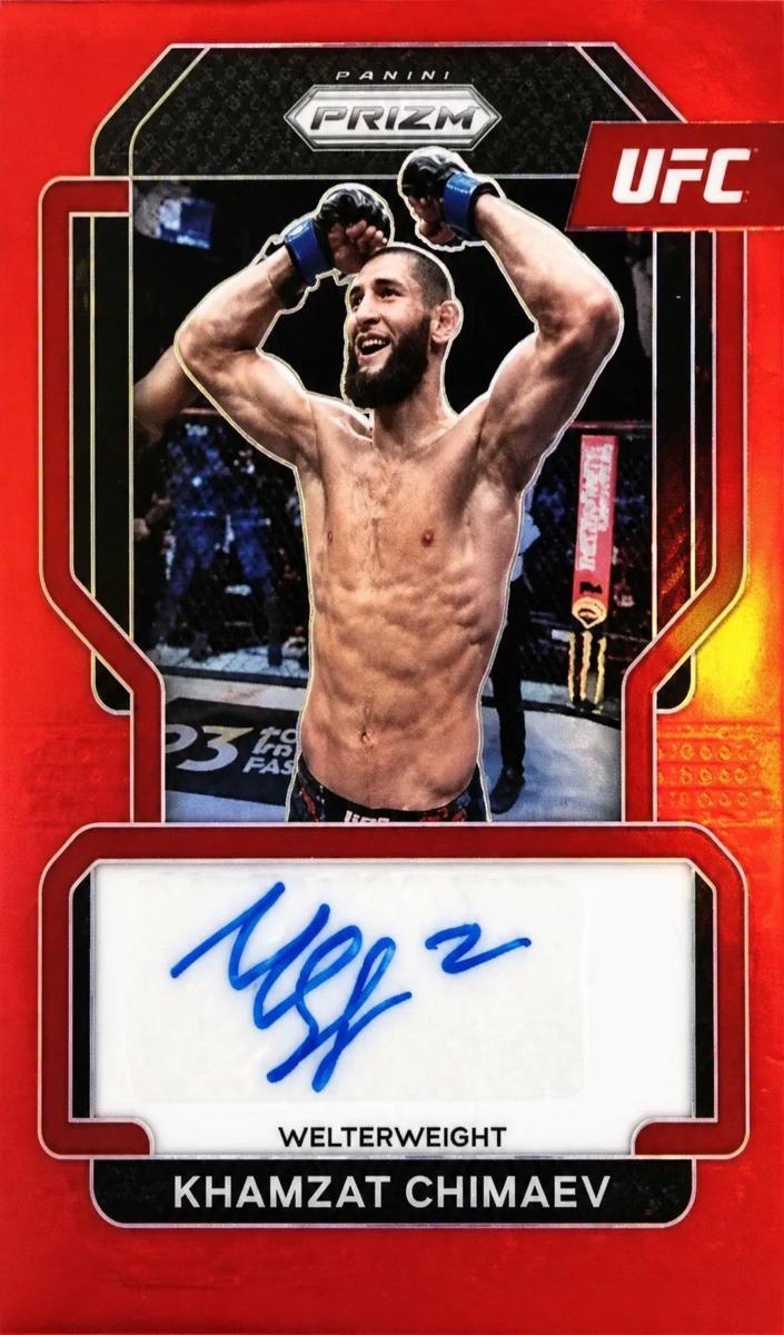 2022 Khamzat Chimaev [Red Prizm] #SG-KCH