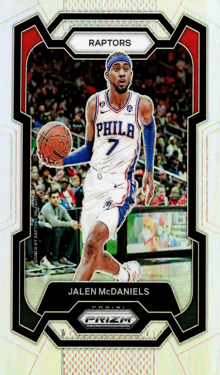 Jalen McDaniels 2023-24 Prizm Basketball card