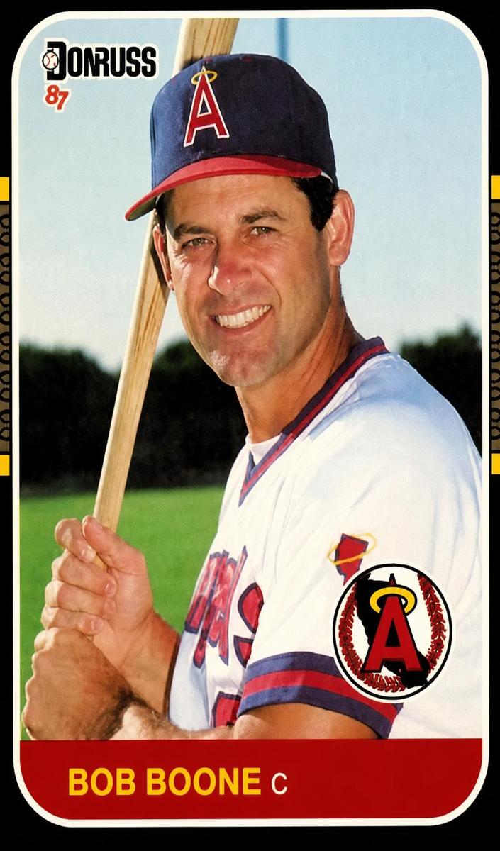 1987 Bob Boone #233