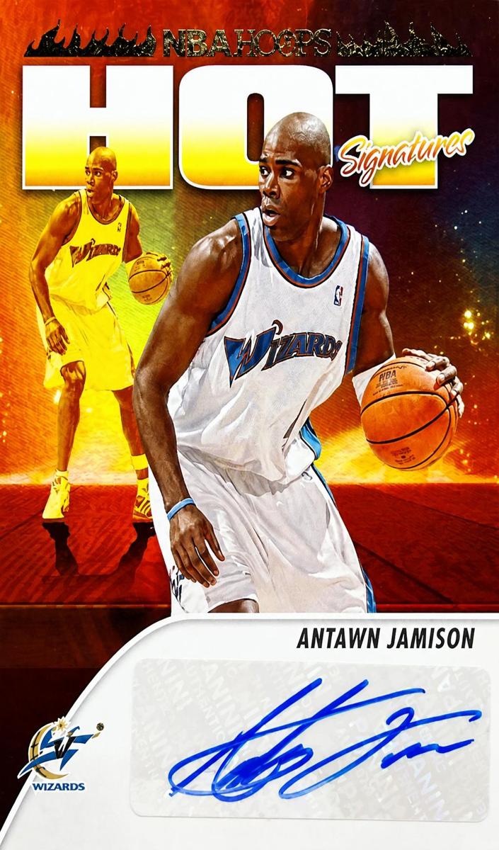 2023 Panini Hoops Antawn Jamison #HS-JAM card