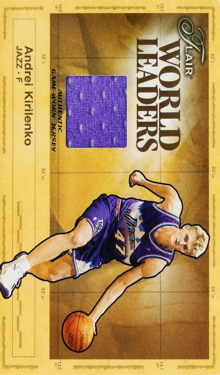 2003 Andrei Kirilenko [Game Used Jerseys] #WL-AK