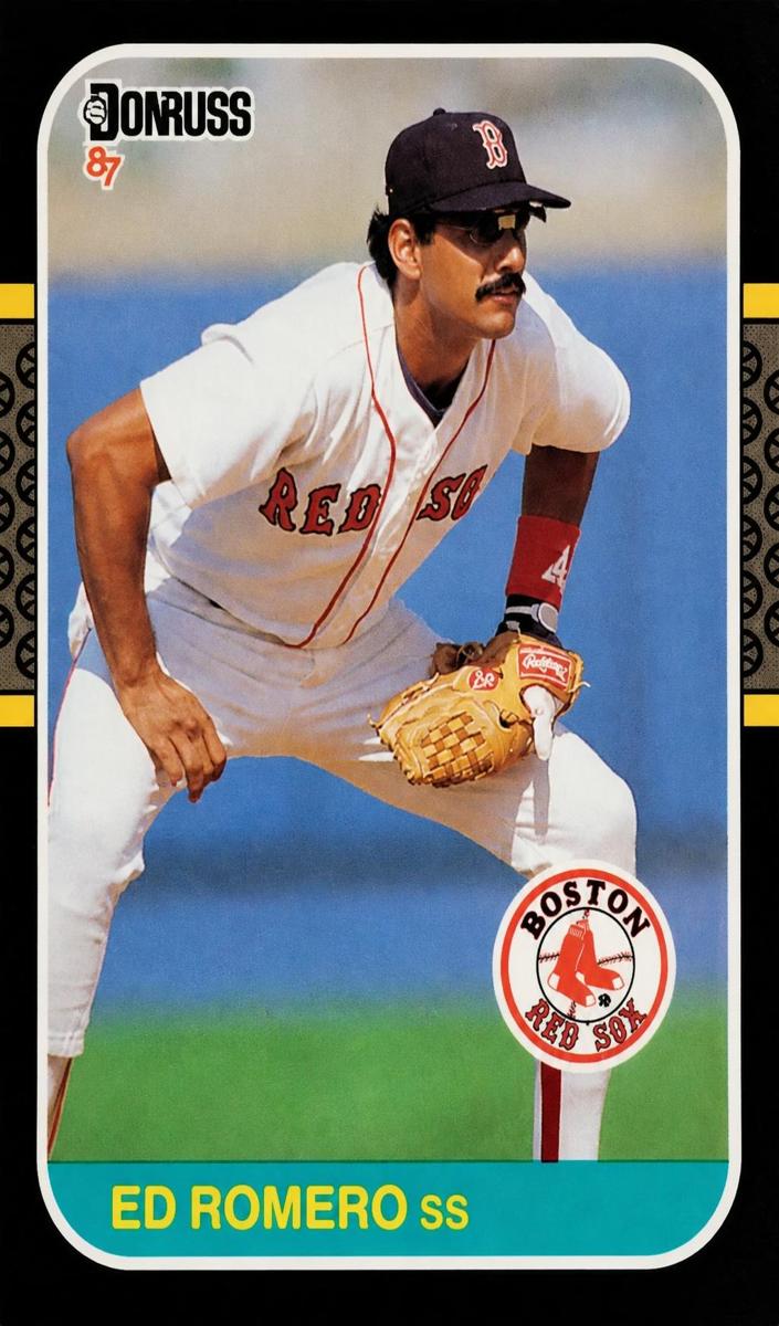 1987 Ed Romero #606