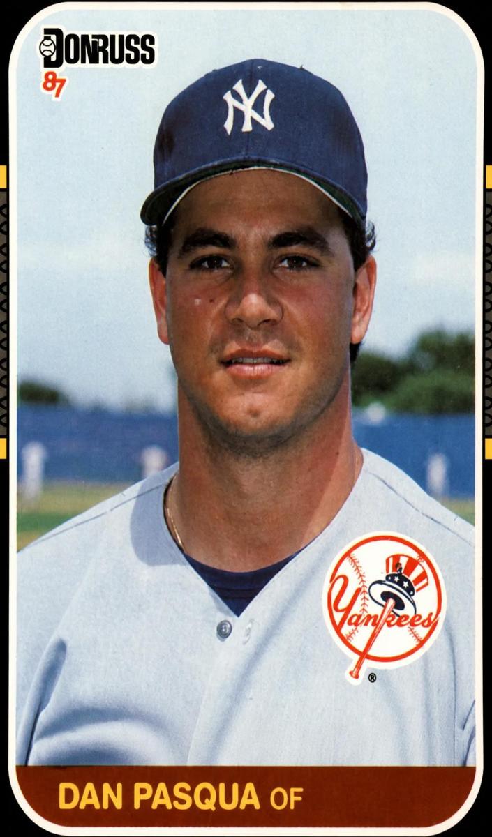 1987 Dan Pasqua #474
