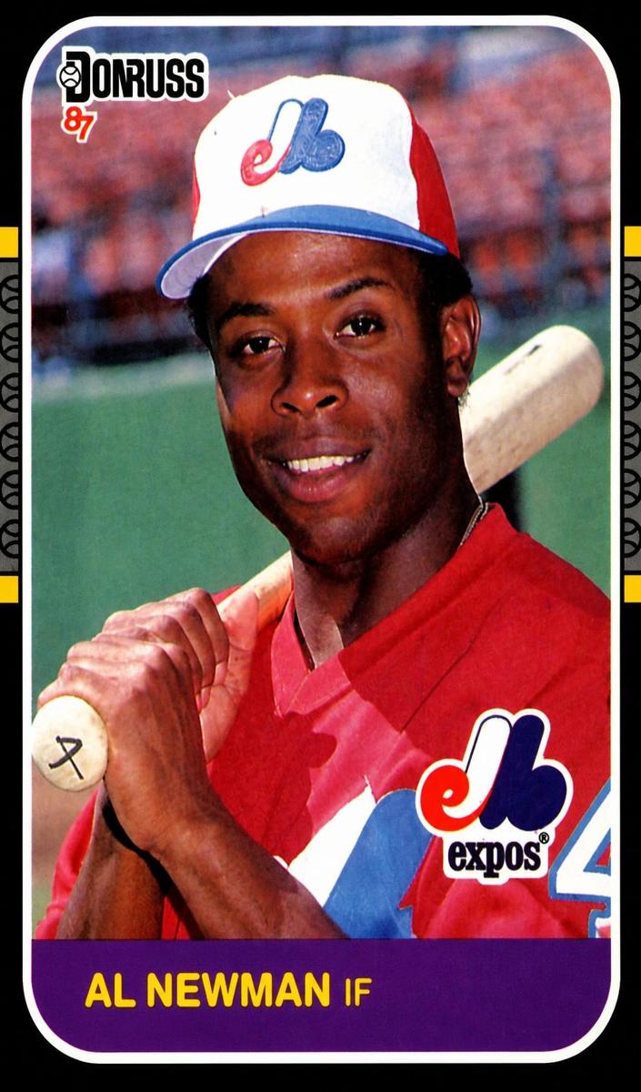 Al Newman 1987 Donruss Baseball