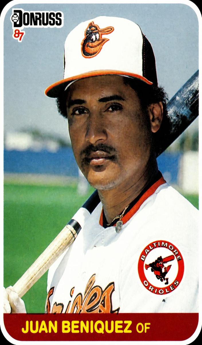 1987 Juan Beniquez #371