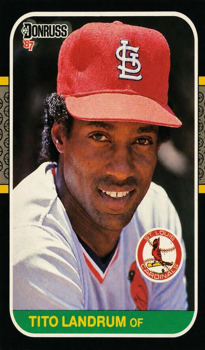 1987 Tito Landrum #386