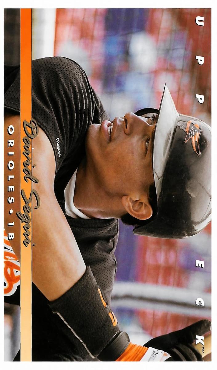 1993 Upper Deck David Segui #792 card