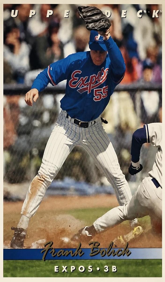 1993 Upper Deck Frank Bolick #531 card