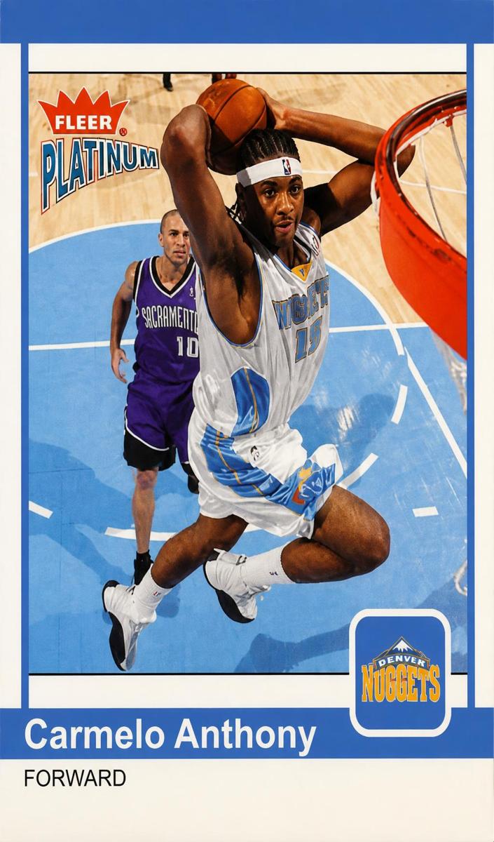 2003 Carmelo Anthony [Platinum Finish] #194