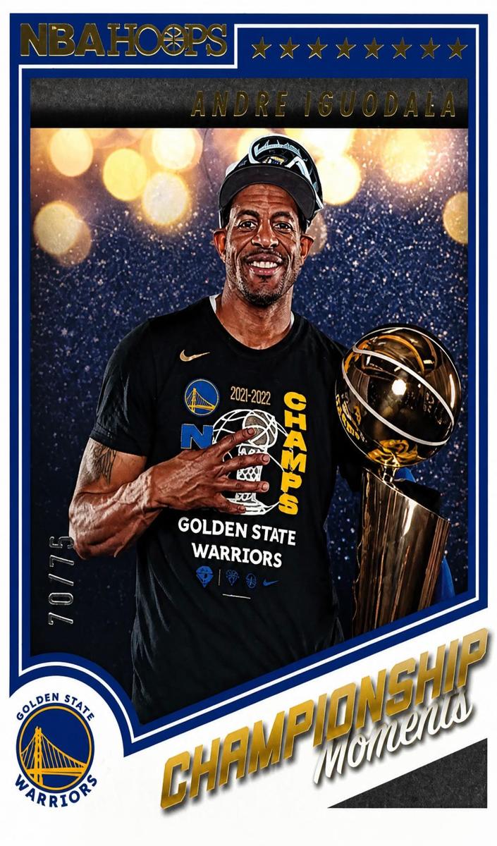 2022 Panini Hoops Andre Iguodala #97 card