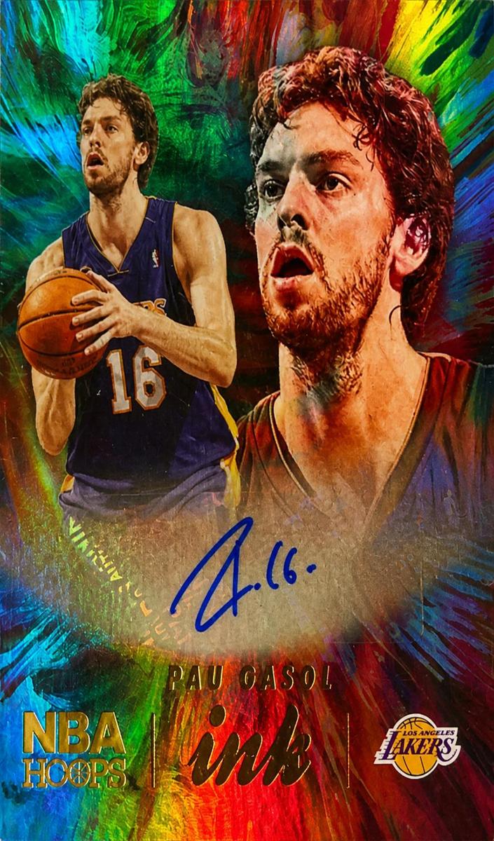2022 Panini Hoops Pau Gasol #HI-PAU card